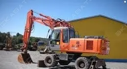 фото Аренда колесного экскаватора Hitachi ZX210W, Москва