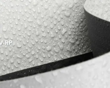 фото ПВХ мембрана ECOPLAST V-RP серый (T) 2 шт на втулке 1,2 мм 1,025 x 25 м