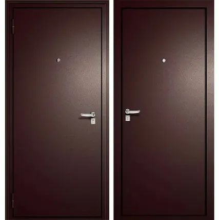 Фото №0 Дверь входная Good Lite 3 / Элит Строй (Сибирь-Профиль) металл/металл, Антик медь 2050х860мм, ЛЕВАЯ