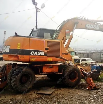 Фото №0 Аренда колесного экскаватора Case WX165, Новороссийск