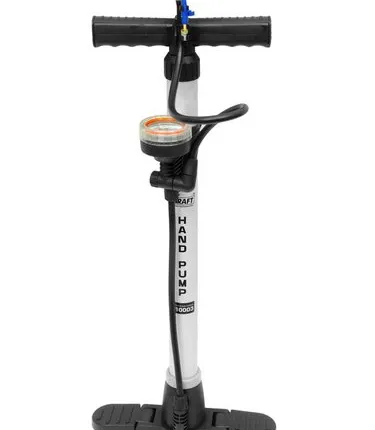 Фото №0 Насос ручной "KRAFT" (с манометром)