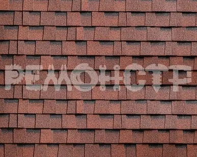 фото ШИНГЛАС РАНЧО красный 13 кг/м2 (1003*340*55) 2м2 (упаковка) (1/42)