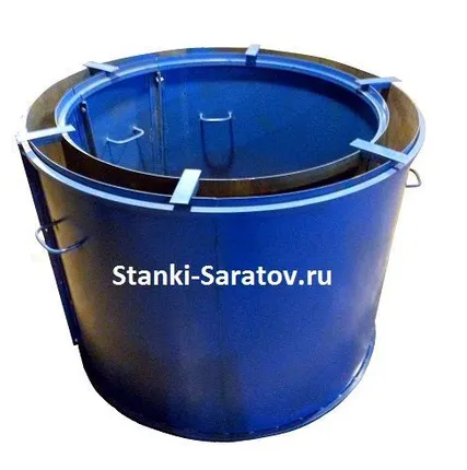 Фото №0 Форма для изготовления железобетонных колец КС 15.9