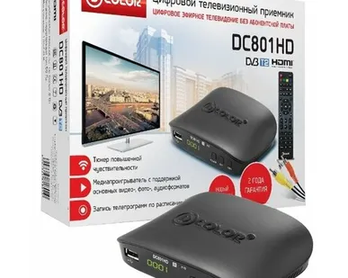 фото TV-тюнер D-COLOR DC801HD DVB-T2