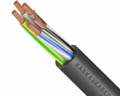 фото Кабель КГВВнг(А)-LS 5х6 (N PE) 0.66кВ (м) Кавказкабель 060160703