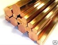 фото Шестигранник бронзовый бра10ж3мц1.5