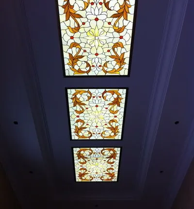 Фото №0 Художественный витраж