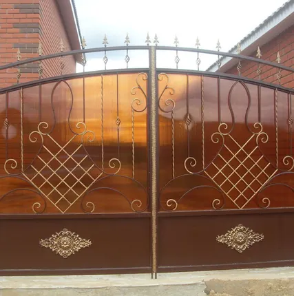 Фото №0 Изготовление ворот распашных