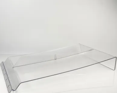 фото Полка универсальная наклонная 240х350мм, акрил, на экономпанель