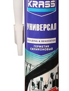 фото Герметик Krass для кухни и ванны бесцветный 300мл