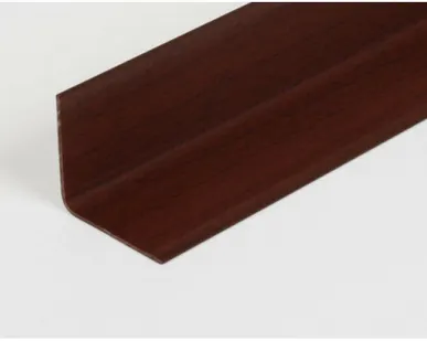 фото ИДЕАЛ Уголок ПВХ 40х40 2,7метра Коричневый IDEAL УК4027