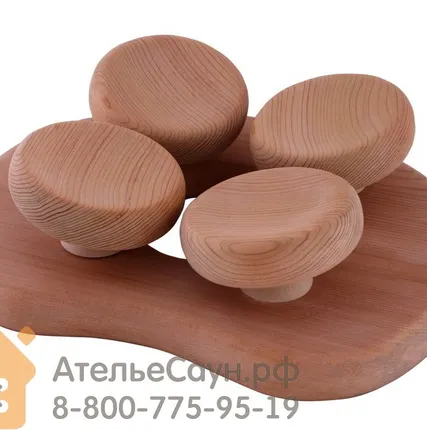 Фото №4 Подголовник Sawo Halu 512-D (кедр)