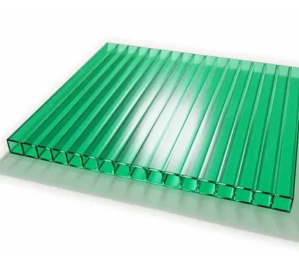 Фото №0 Сотовый поликарбонат PRIMAVERA Зеленый 16 мм (2,1*12 м)