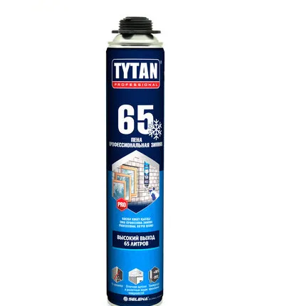 Фото №0 Пена монтажная профессиональная TYTAN 65 (О2) 750мл, зимняя