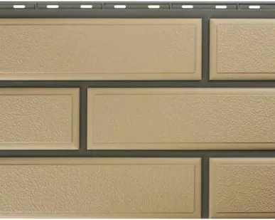 фото Фасадная панель Камень Венецианский (слоновая кость)