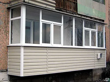 Фото №0 Остекление балконов