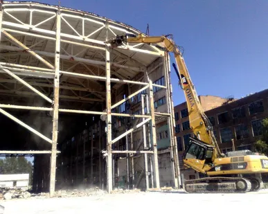 фото Демонтаж железобентонных конструкций