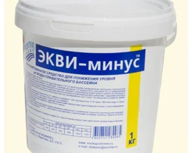 фото Экви-минус, 1кг химия для бассейна