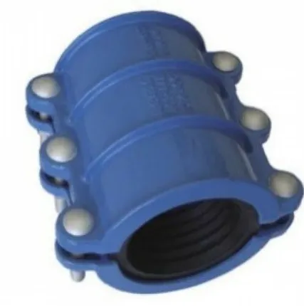 Фото №0 Муфта чугунная ремонтная двухсоставная