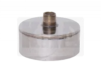 Фото №0 Заглушка с конденсатоотводом нерж 0,5мм D150