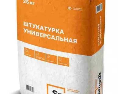 фото Штукатурка цементная универсальная, 25кг SMESIT
