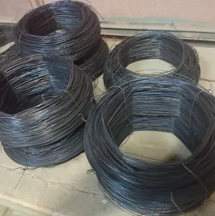 Фото №0 Проволока вязальная 1.2 мм т/о(черная обожженная) мотки по 500м