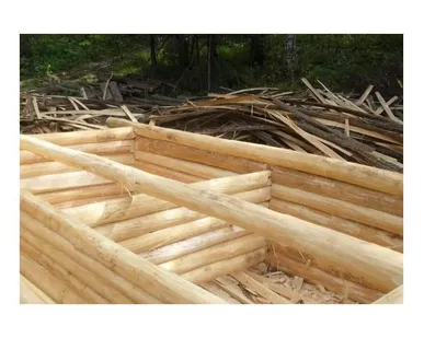 фото Сруб липовый для бани