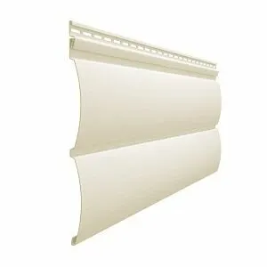 фото Сайдинг виниловый Docke PREMIUM D4.7T Блок-хаус Сливки