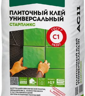 фото КЛЕЙ ДЛЯ ПЛИТКИ УНИВЕРСАЛЬНЫЙ СТАРПЛИКС AC11 (25КГ) C1