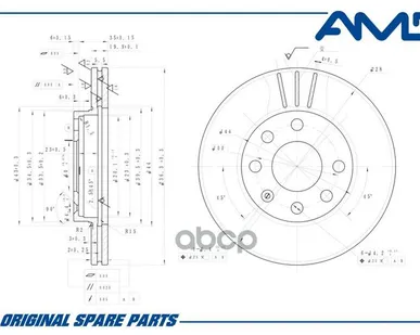 фото Диск Торм. Df1609 Amd Amdbd113 AMD арт. AMDBD113