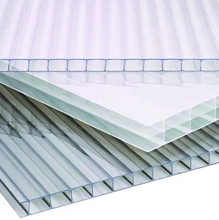 Фото №0 Поликарбонат Казанский прозрачный сотовый 4мм 2,1х6