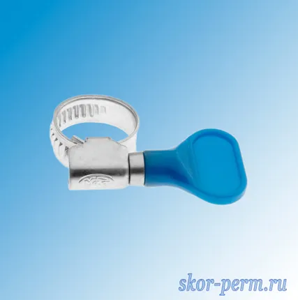 Фото №0 Хомут с ключом 10-16 мм