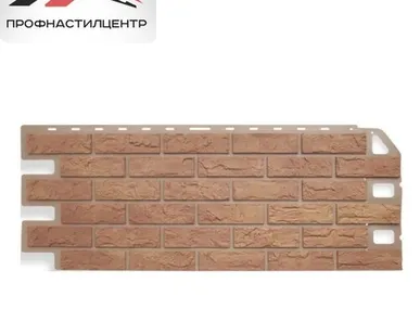 фото Фасадная панель Альта-Профиль КИРПИЧ