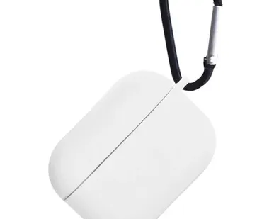 фото Силиконовый чехол Gurdini для AirPods 4 White