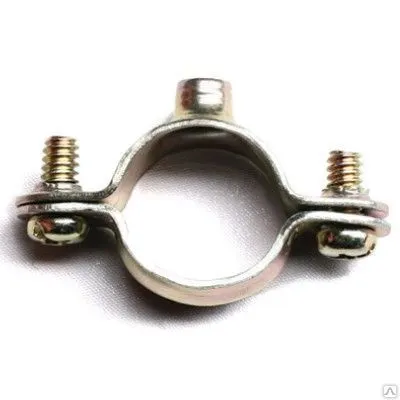 Фото №0 Хомут стальной с внутр.резьбой М6, д.8мм