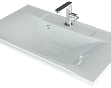 фото Дисма Умывальник мрамор Milen 75 с/о