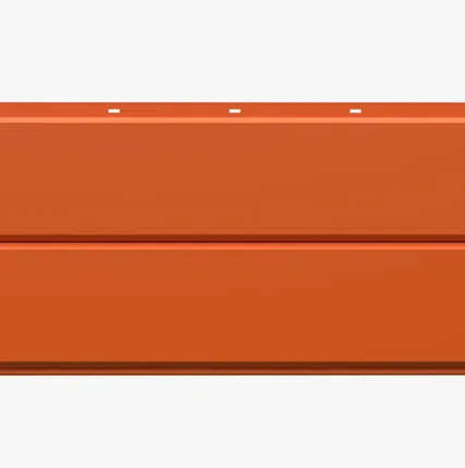 Фото №0 Сайдинг Потолочно-фасадная панель «Софит» Premium, 0.5 мм RAL 2004, Оранжевый