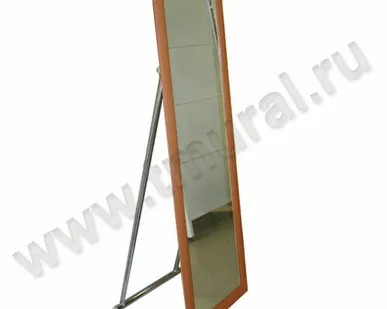 фото Зеркало напольное ТМ 1590*570 мм в раме МДФ вишня