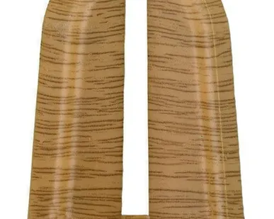 фото Заглушка для плинтуса правая, дуб темный