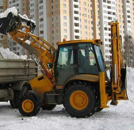 Фото №0 Уборка и утилизация снега