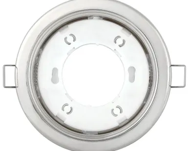 фото Светильник встраиваемый под лампу GX53 хром ИЭК LUVB0-GX53-1-K23