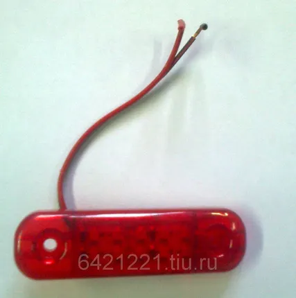 Фото №0 Габарит светодиодный MINI+ (12V) Красный