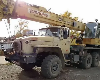 фото Услуги автокрана, крана вездехода 25 тонн 21м, "Юргинец"