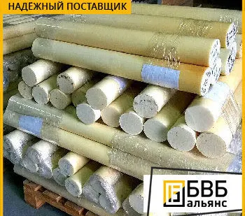 фото Капролон экструзионный стержень 40 мм ПА-6 (полиамид)