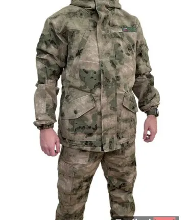 Фото №0 Костюм демисезонный мох с подкладкой на стежке