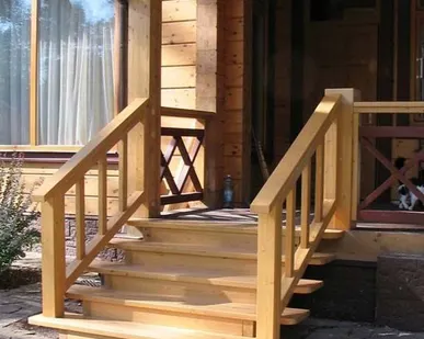 фото Ступени для лестницы из дерева