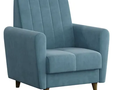 фото кресло Монако 830х895х1010мм синее