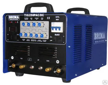 Фото №0 Установка инверторная аргоно-дуговой сварки TIG-250P AC/DC, 3*380В BRIMA BR
