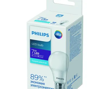 фото Лампа светодиодная Ecohome LED Bulb 7W E27 6500К 1PF Philips 929002299167
