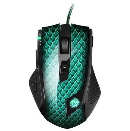 Фото №0 Мышь Sharkoon Drakonia Green USB
